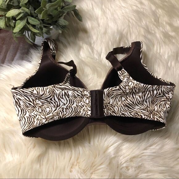Vanity Fair animal print bra 36DD - Picture 4 of 6